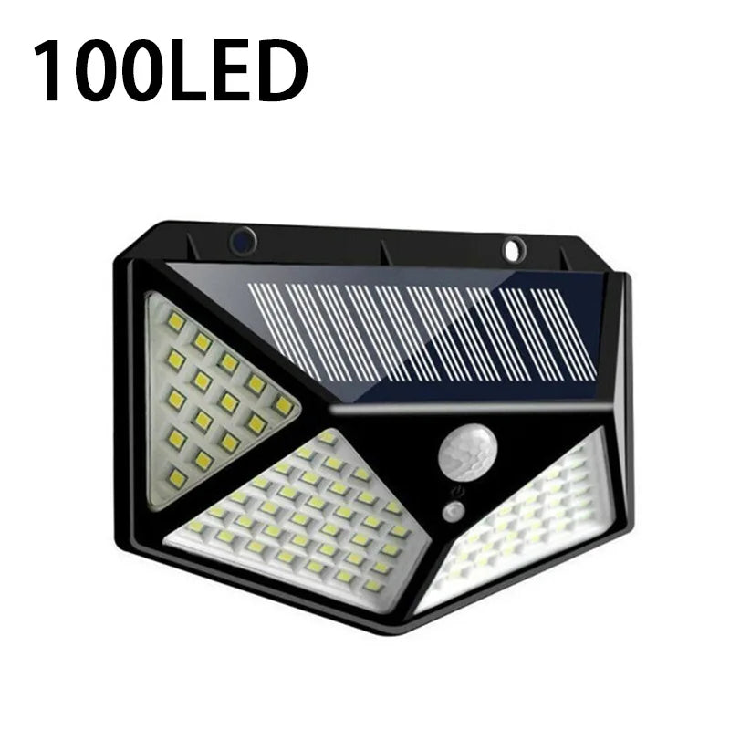 Multifunctional Solar Lamp Outdoor Garden Decoration Solar LED Light Waterproof Sunlight Powered Spotlight with Motion Sensor