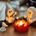 Halloween Ghost Campfire Decor – Spooky Haunted House Outdoor Prop